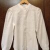 Camisa broderie cuello mao