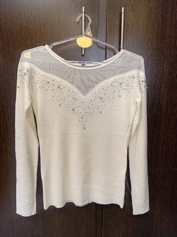 Sweater piedritas y tul
