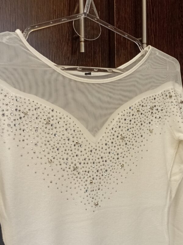 Sweater piedritas y tul