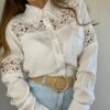 Camisa Guipur