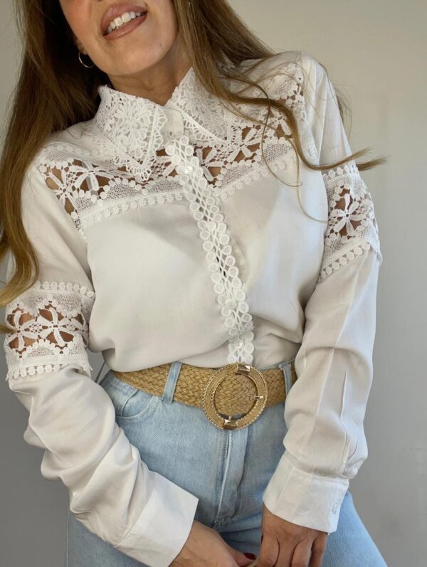 Camisa Guipur