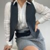 Pollera tejida