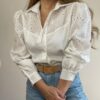 Camisa broderie