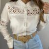Camisa Guipur