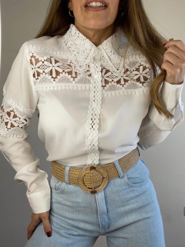Camisa Guipur
