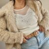 Sweater piedritas y tul