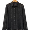 Camisa tul con lentejuelas