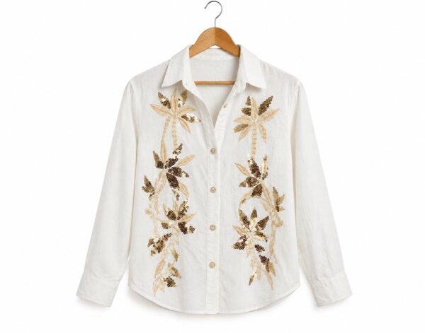 Camisa con Lentejuelas