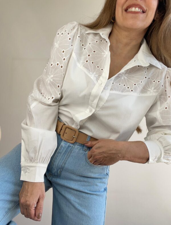 Camisa broderie