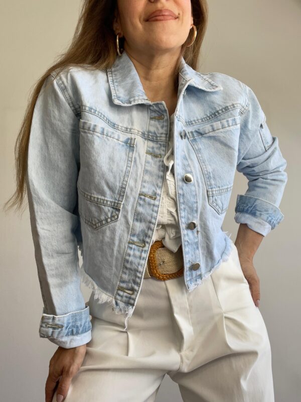 Campera de Jean corta