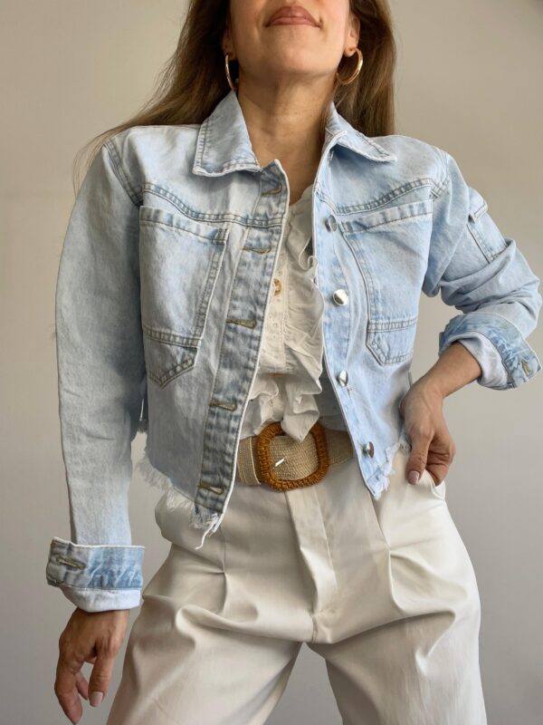 Campera de Jean corta
