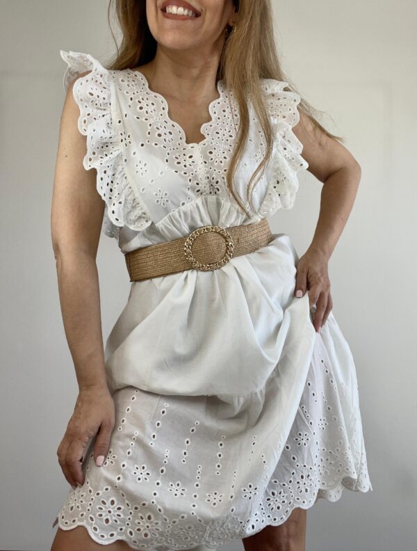 Imagen de WhatsApp 2025-10-03 a las 14.32.51_ac20f885 3 Vestido Broderie Volados