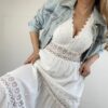 Imagen de WhatsApp 2025-10-03 a las 14.43.29_c49bd4cc 5 Vestido Guipur y Puntilla Largo