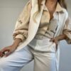 Pantalon sastrero wide leg pinzado