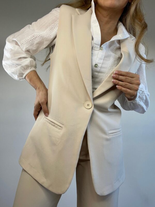 Blazer sin mangas