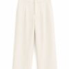 Pantalon sastrero wide leg pinzado