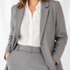 Blazer forrado talles grandes
