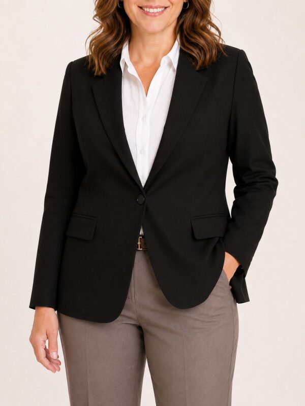 Blazer forrado talles grandes