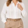 Camisa Lentejuelas talles grandes
