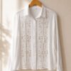 Camisa Lentejuelas talles grandes