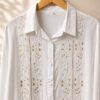 Camisa Lentejuelas talles grandes