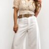 Pantalon sastrero palazo