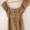 Vestido Largo con Broderie