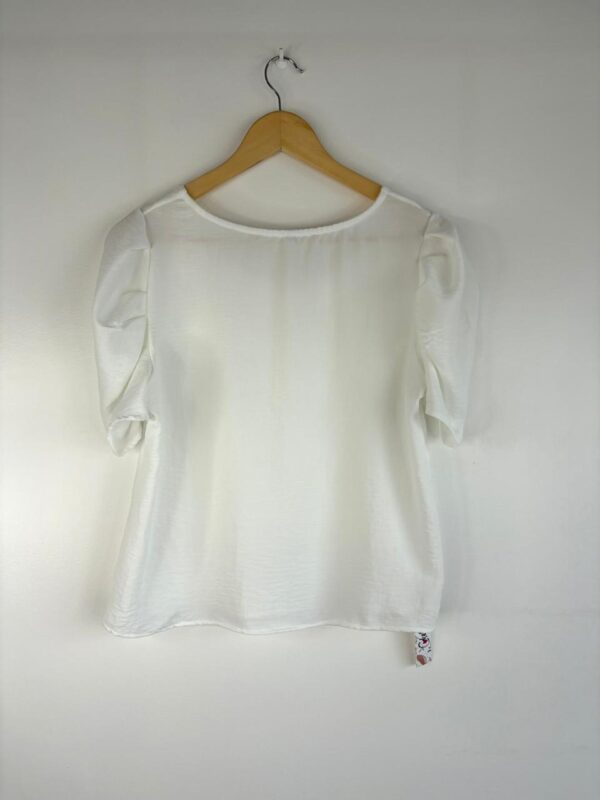 Blusa crep manga princesa