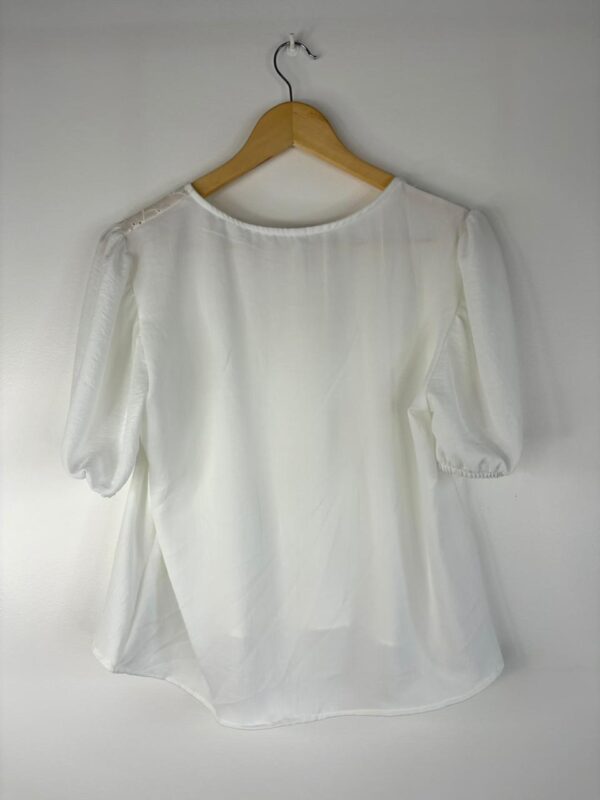 Blusa crep manga princesa