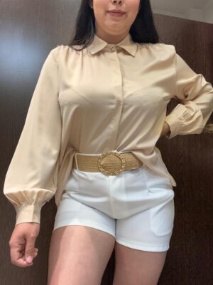 Camisa Razo con Piedritas Talles Grandes