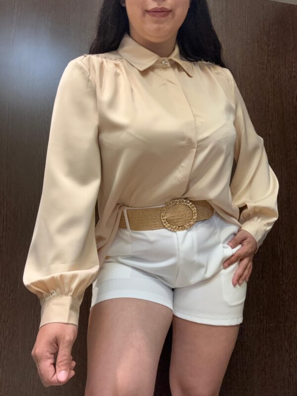 Camisa Razo con Piedritas Talles Grandes