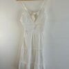 Vestido corto guipur