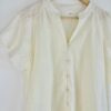Vestido largo broderie botones talles grandes