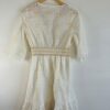 Vestido corto broderie lentejuelas