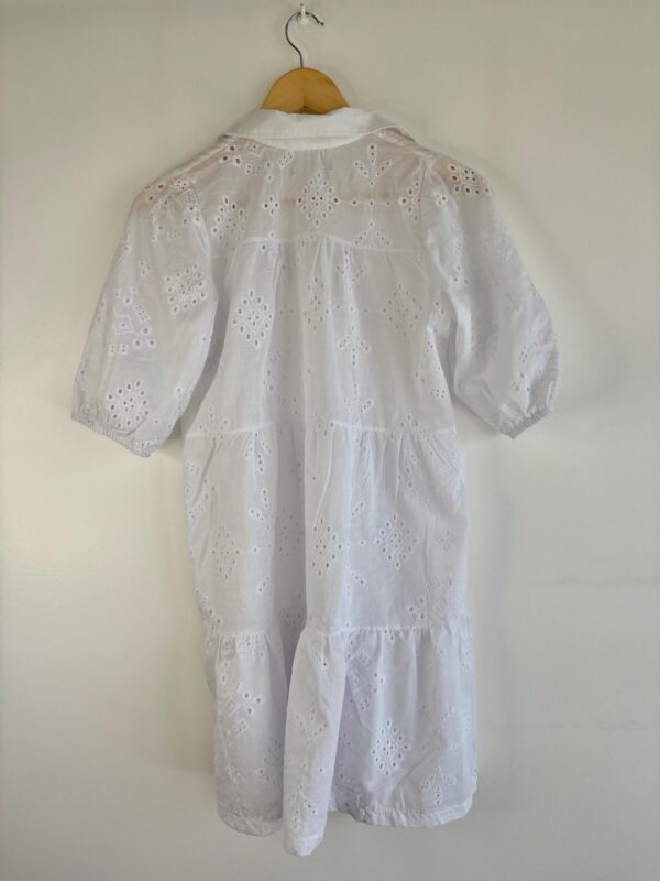 Vestido corto broderie