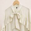Blusa lazo con volados