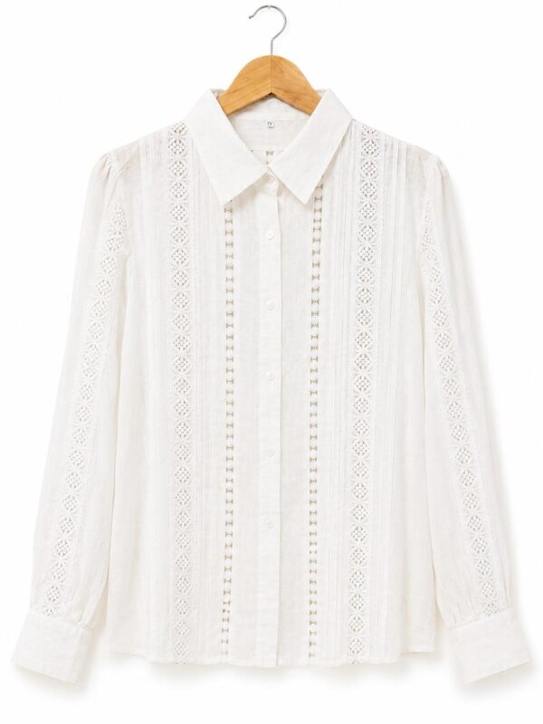 Camisa puntilla talles grandes