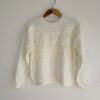 Sweater flores bordadas lentejuelas