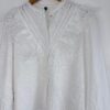 Blusa broderie combinado con guipur
