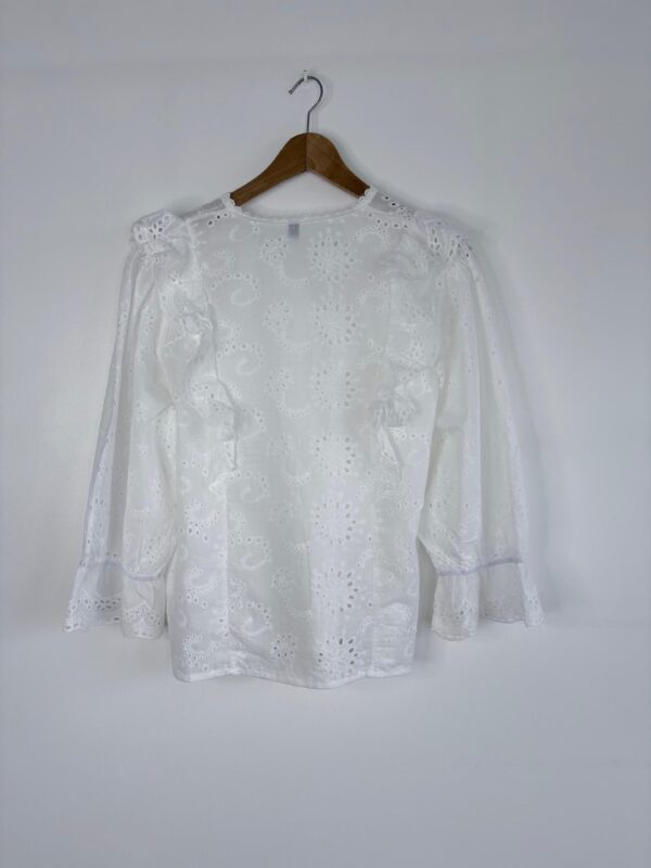 Blusa broderie volados