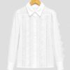 Camisa puntillas y guipur