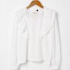 Blusa puntillas volados