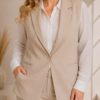 Blazer sin mangas