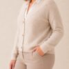 Cardigan perlas talles grandes