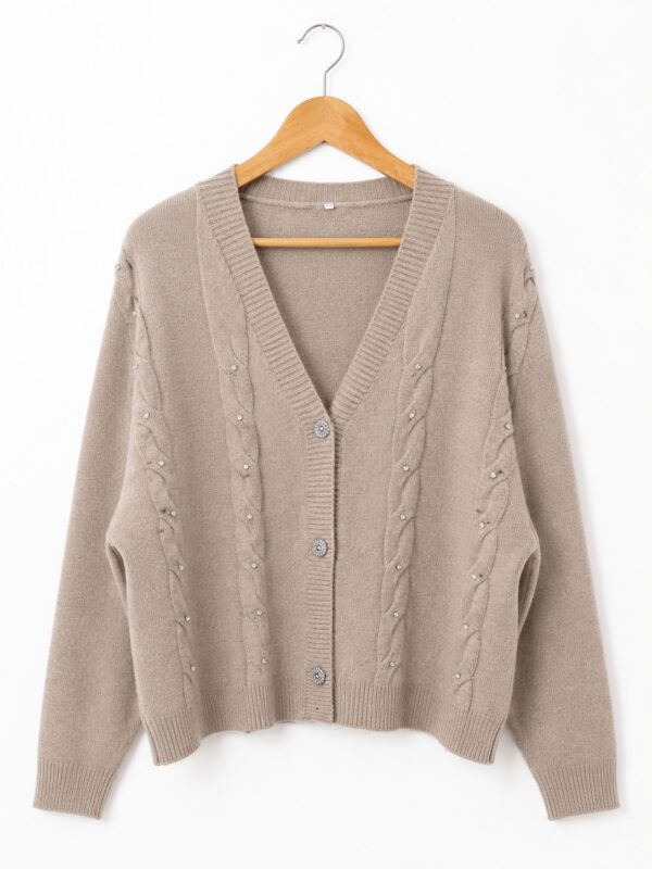 Cardigan brillos talles grandes