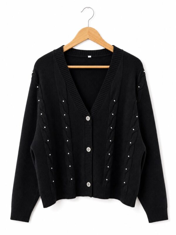 Cardigan brillos talles grandes
