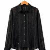 Camisa tul con lentejuelas