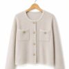 Cardigan botones brillos