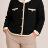 Cardigan botones brillos