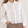 File A2 Camisa puntilla volados talles grandes